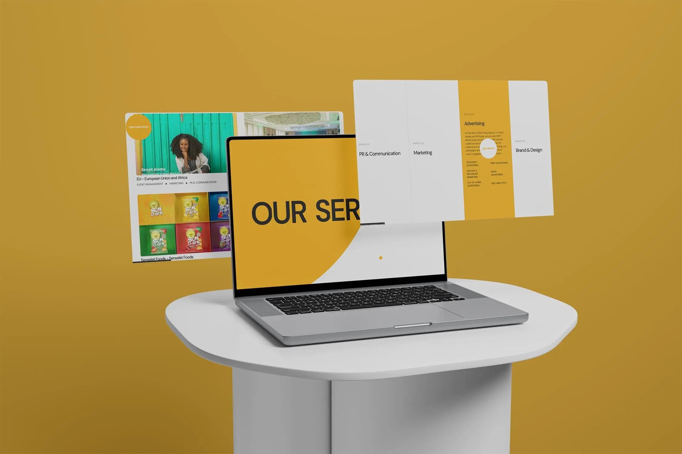 Bringing the New Brand Online
