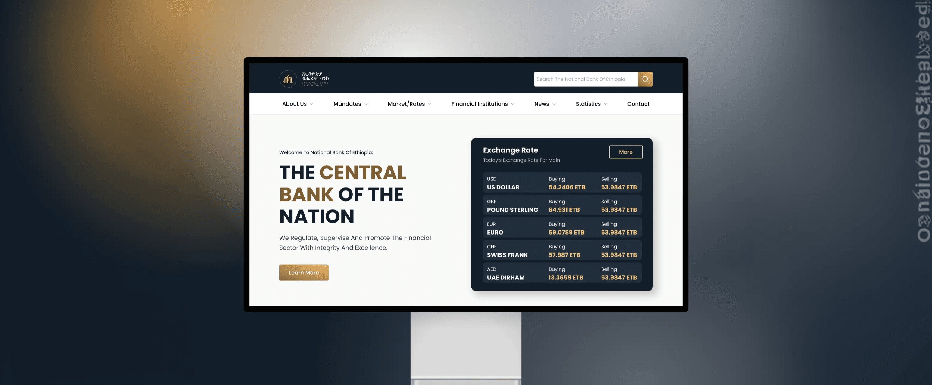 Currency Management ERP Integration & Corporate Website